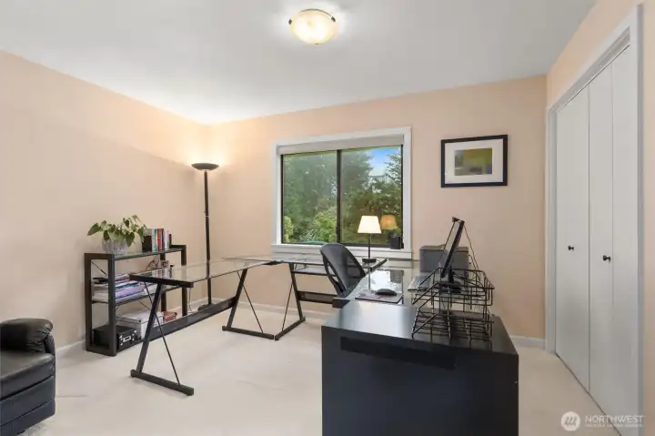 Bedroom #3- currently in use as an office.