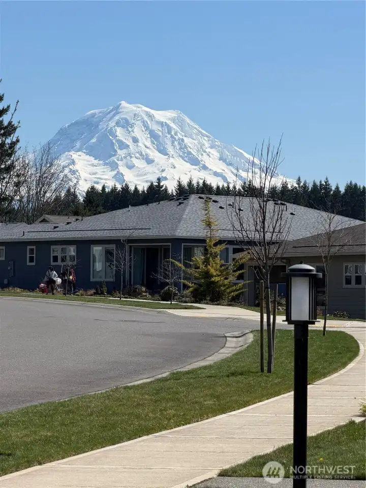 Actual view from the property. NOT over-zoomed at all. Pristine, post-card worthy and goose-bump inspiring, it is SO BEAUTIFUL!