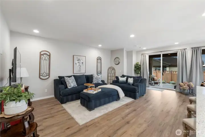 Simply beautiful home. Owner loves living here but getting married. Seller-procured inspection and work needed was done. Home warranty transfers to owner, too. Good vides here and ready for you to move in!