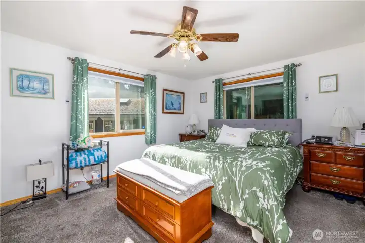 Primary bdr with new carpeting