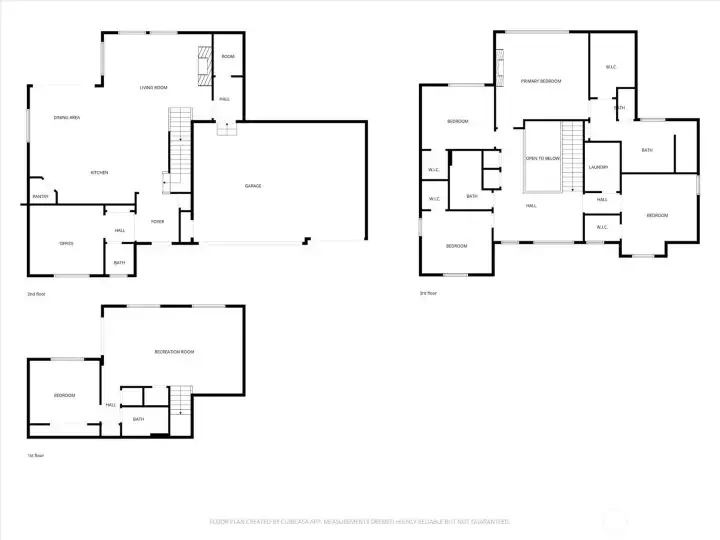 Whole house floor plan
