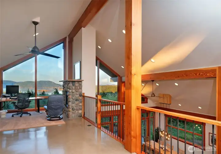 Loft facing east