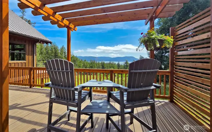 View to the East from Detached Deck