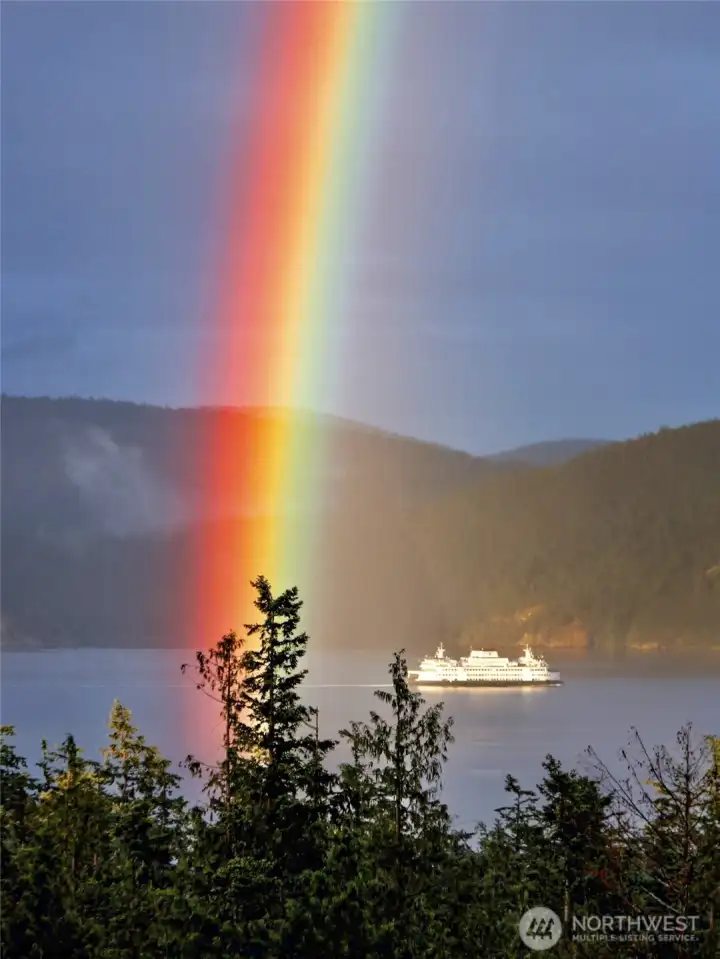 Rainbows and Ferries