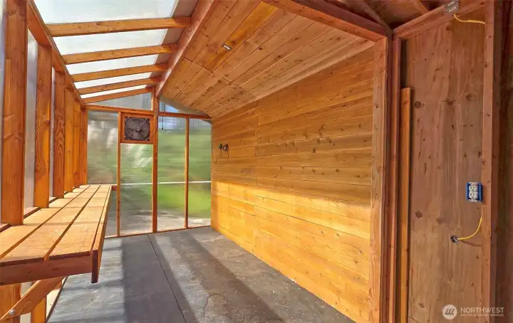 Greenhouse interior