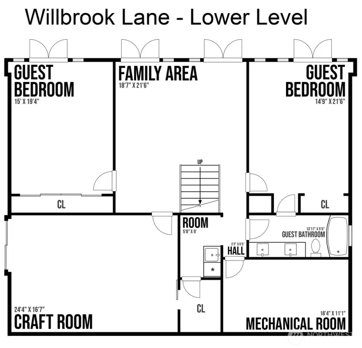 Floor Plan Lower Level