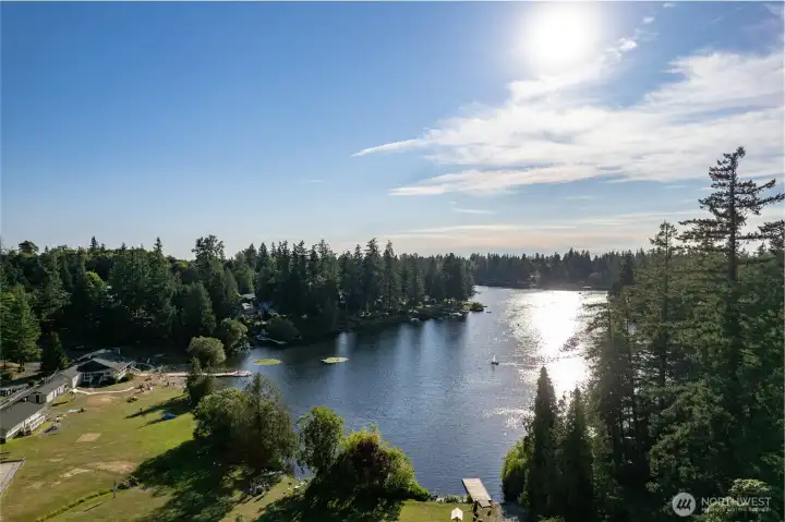 Hard to beat that view of Pipe Lake!