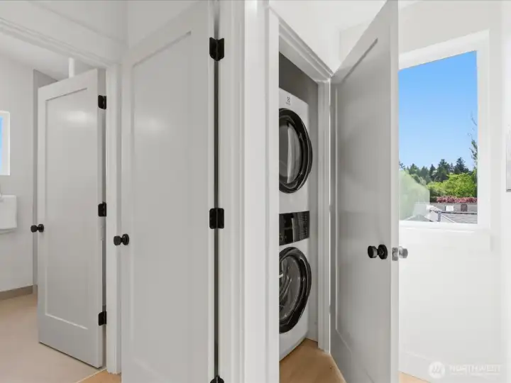 Comes with washer and dryer already installed