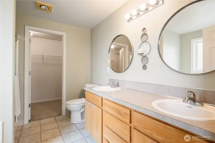 Primary bathroom Primary bathroom