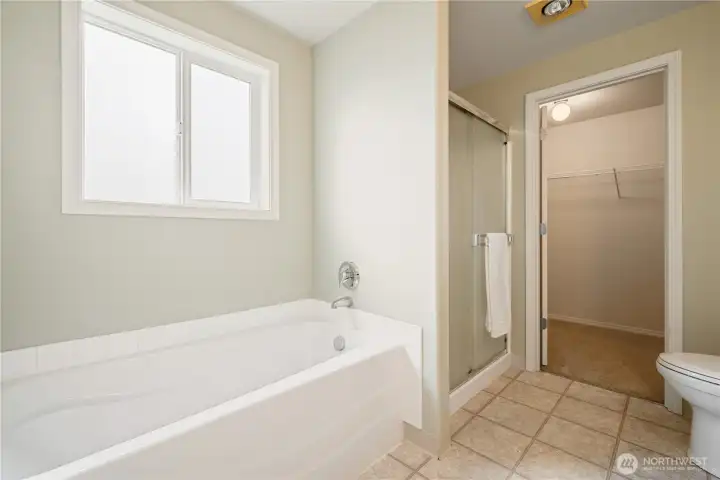 Primary bathroom Primary bathroom