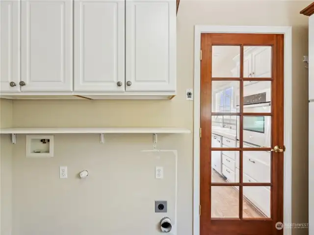 Laundry Just off Kitchen for Convenience