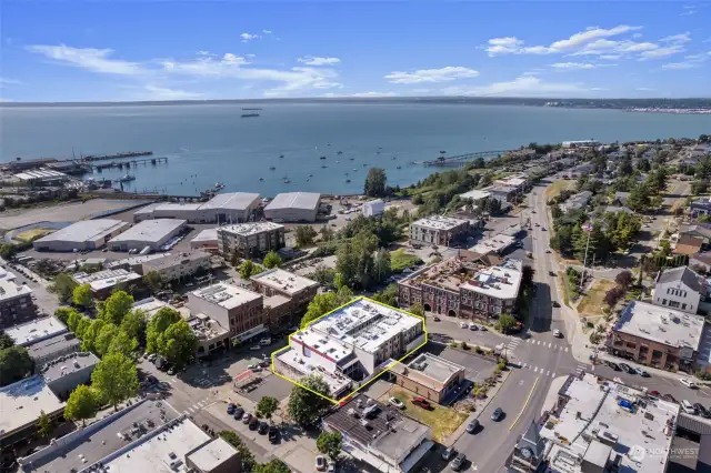 Judson Plaza View - Aerial