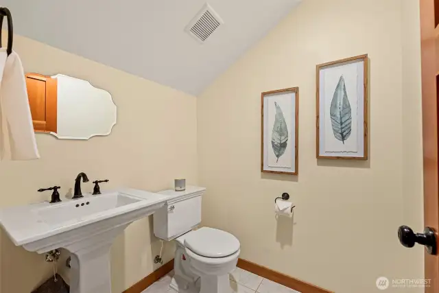 Half Bath upstairs
