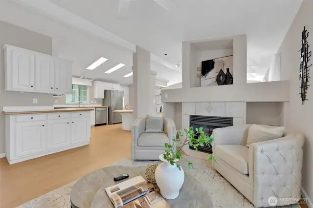 Cozy up in this inviting space with room to make it your own.