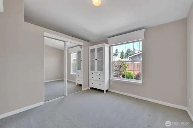 Flexible room setup—bedroom, office, or both!