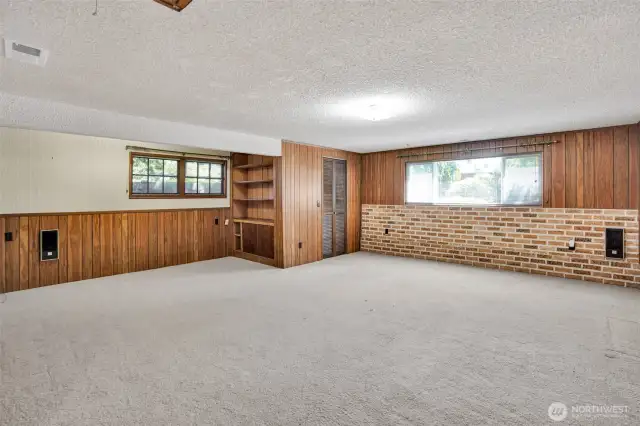 Generous second living area