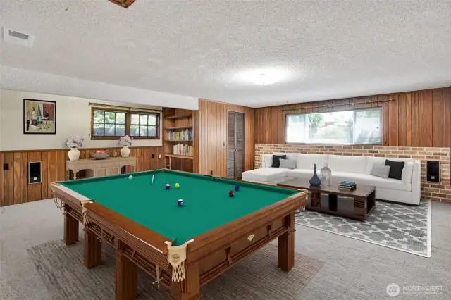 virtually staged - though at one time the owner did have it set up just like this!