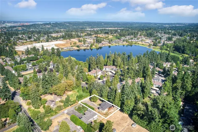 Aerial View - Surprise Lake