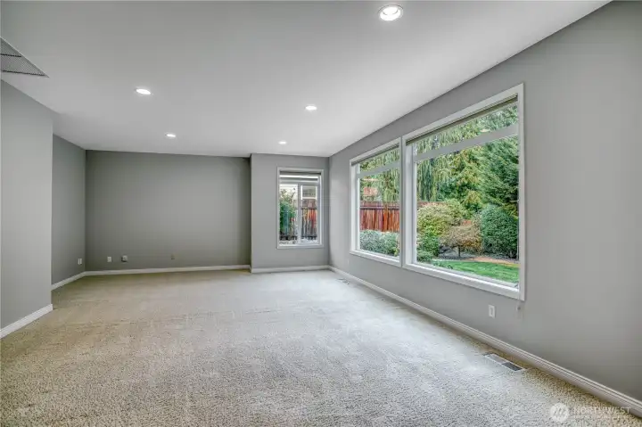 Large family room