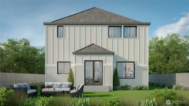 Exterior renderings are examples only and are for illustration purposes; actual finishes and details may vary.