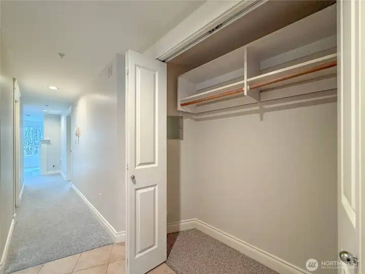 Entry Hallway & Coat Closet