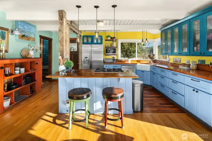 The farmhouse kitchen