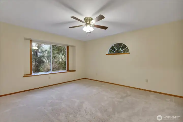 Master bedroom upstairs