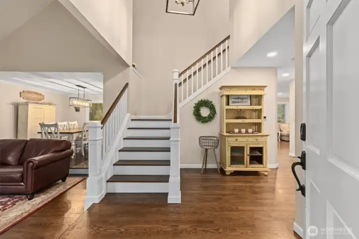 Beautiful hardwoods and extensive trim work!