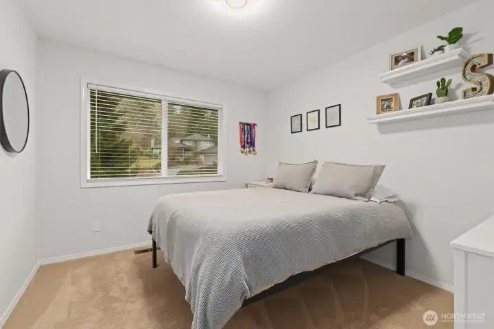 Last of the three bedroom upstairs.