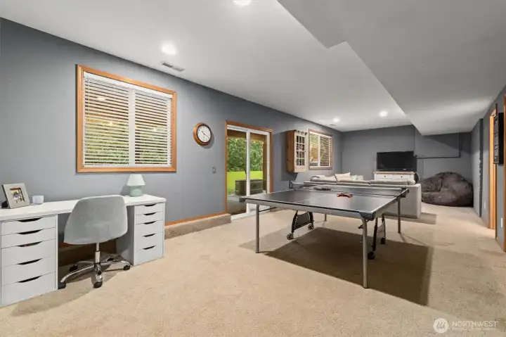 Awesome bonus room downstairs!