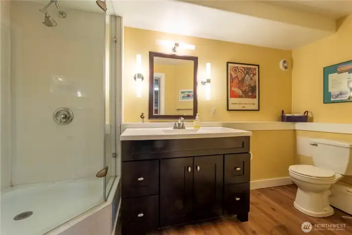 3/4 bath in basement