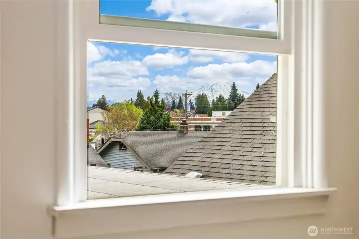 Take a peak at Mt Rainier