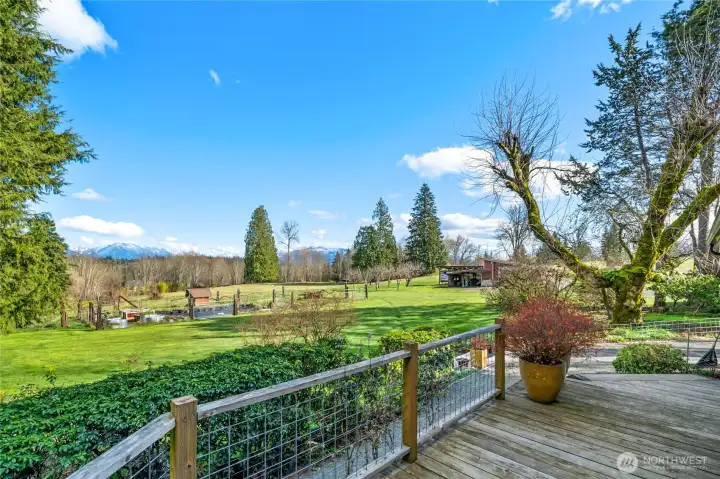 Amazing mountain and territorial views