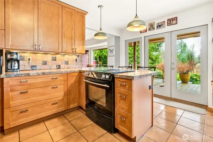 2002 studs out remodel including new kitchen and radiant heated floors