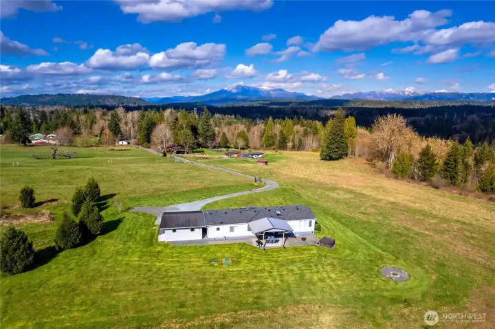 Look at those views from the property.  Lots of space between main home and Adu for privacy