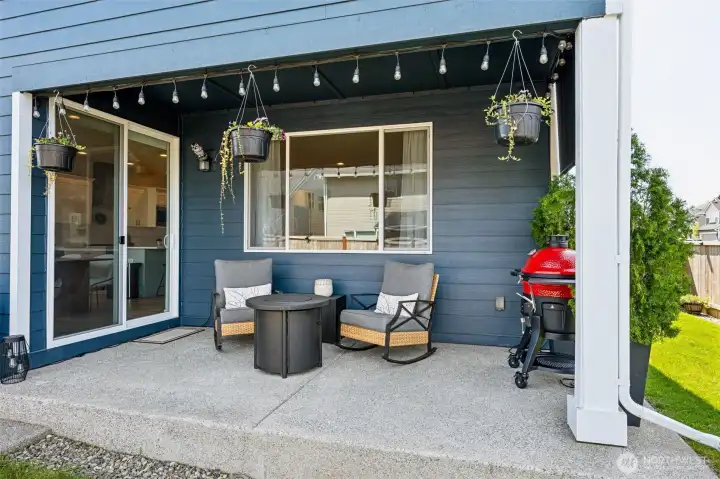 Rain in WA? No problem, because you have a covered patio!