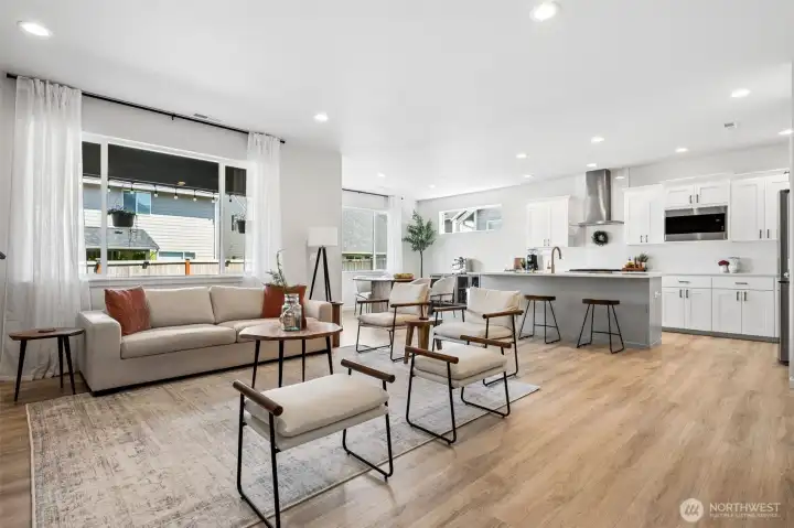 Spacious, open concept, entertain in style.