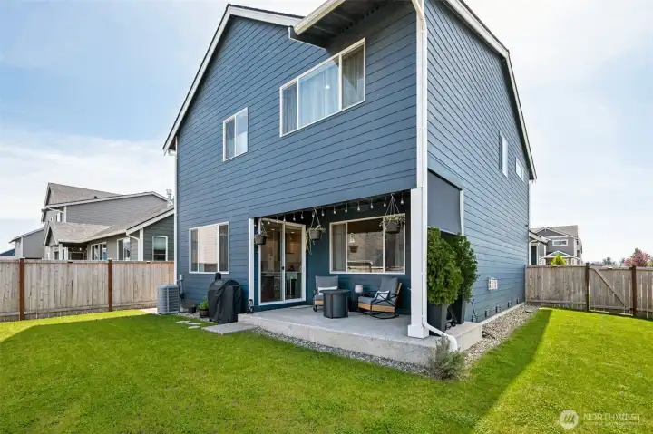 Beautiful corner lot. And NO, this grass is not edited, it's really this green! Come see for yourself.