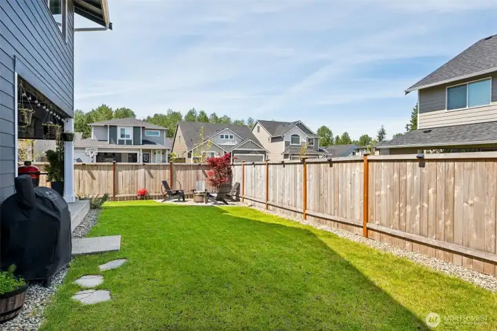 Darling back yard...