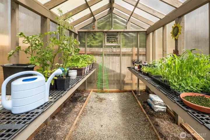 An amazing Green house all ready to go for summer