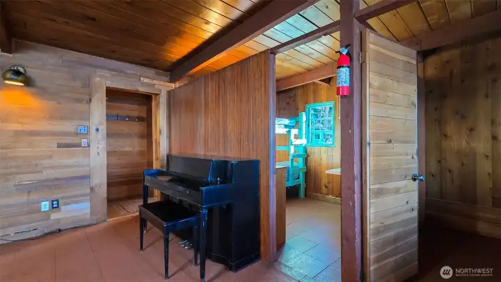 Entrance to main floor bedrooms