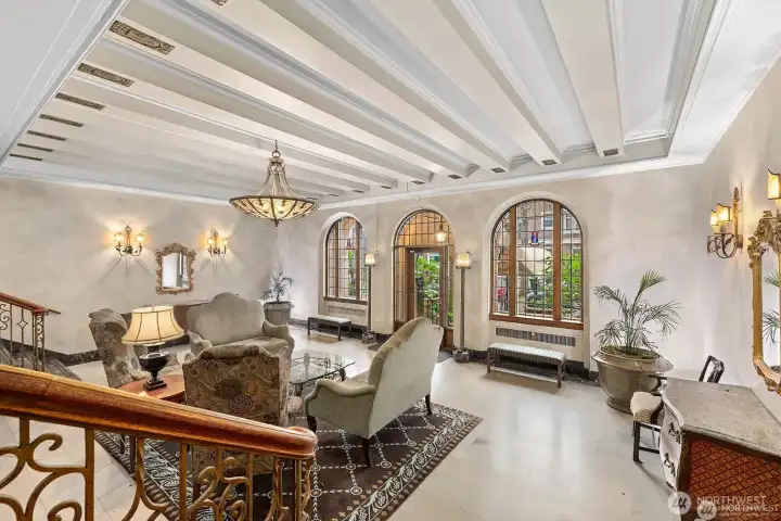 Gracious lobby