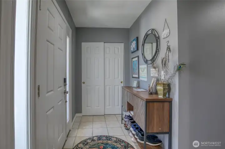 Large welcoming entryway Large welcoming entryway