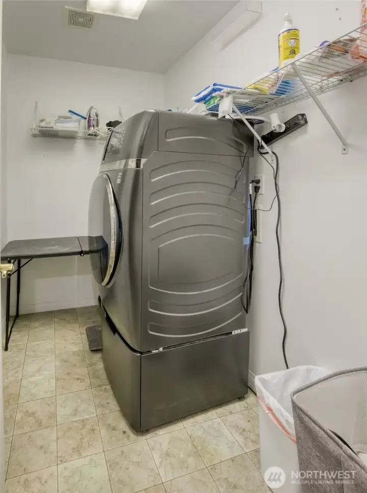 Downstairs Laundry space with all in one washer/dryer Downstairs Laundry space with all in one washer/dryer