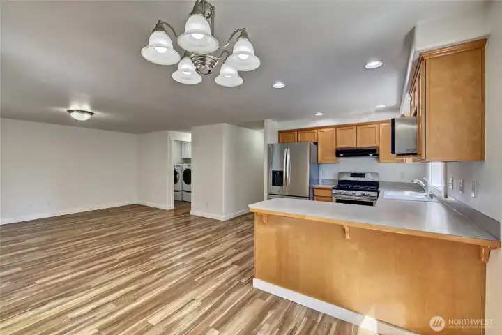 Really spacious and beautiful luxury plank vinyl. Really spacious and beautiful luxury plank vinyl.