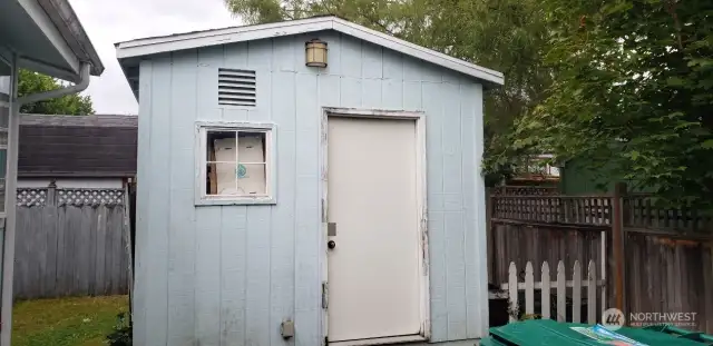 Nice Dry Storage Shed.