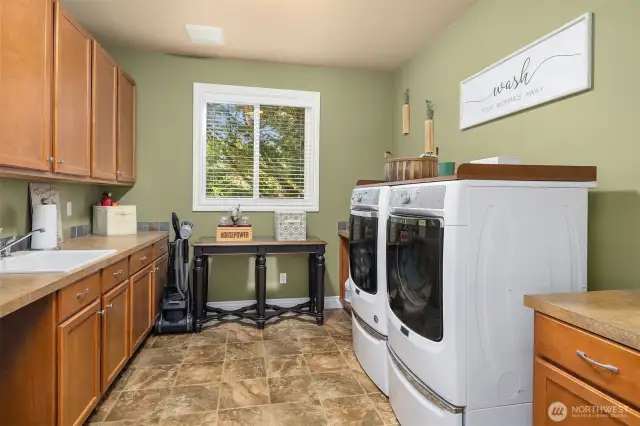 Main floor laundry
