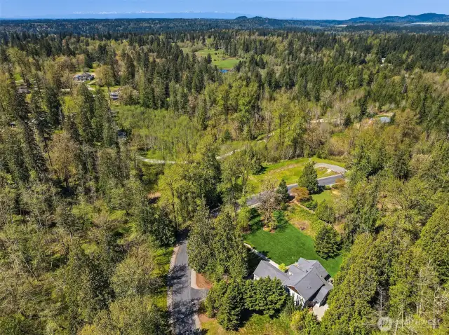 Extremely private lot.. quiet, gated community