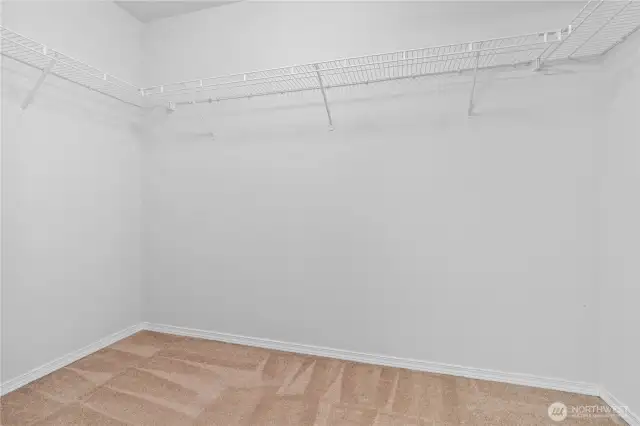 Primary bedroom closet