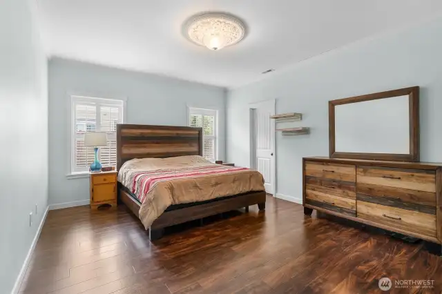 Light and Bright Primary Suite.